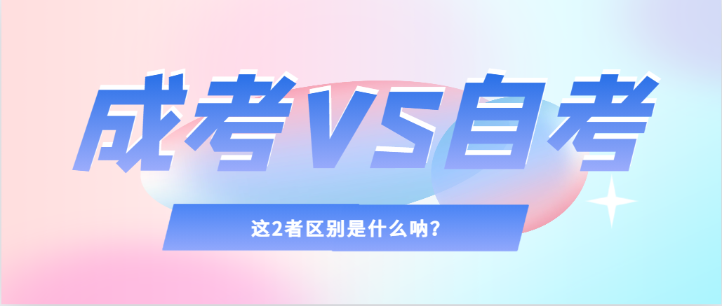 2024年提升学历，选择成人高考还是自考，建议收藏！临清成考网